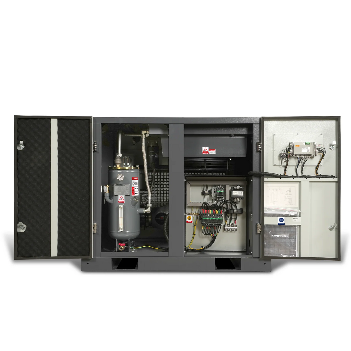 15HP Rotary Screw Air Compressor - 45 CFM, 116 PSI, 460V 3-Phase | Industrial-Grade - view 3