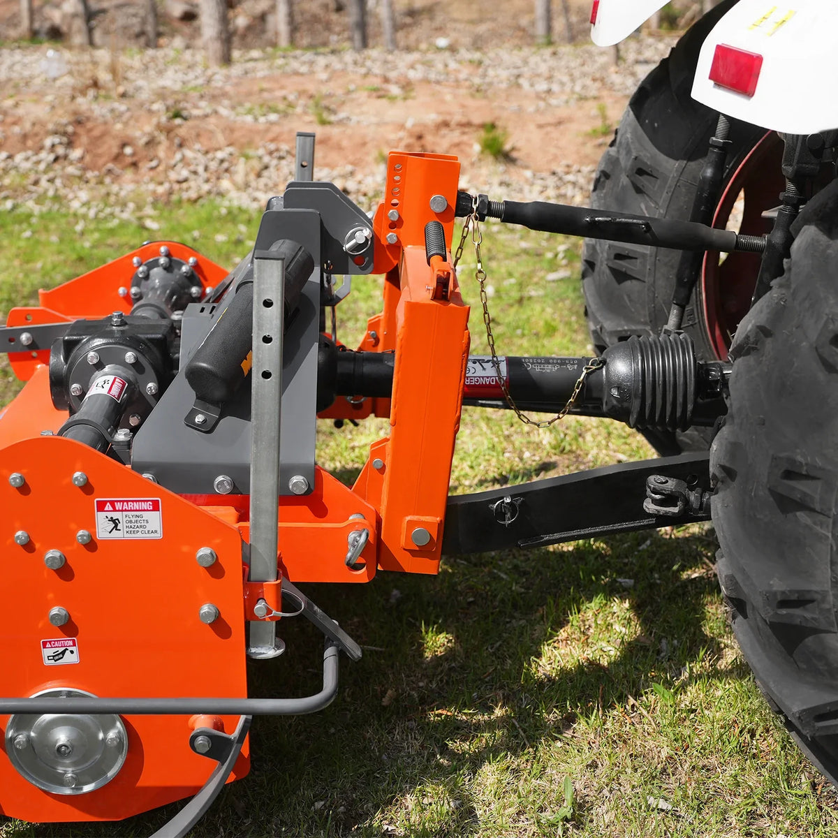 48 in Rotary Tiller, 3 Point Hitch Cat.1 & 2, Gear Drive, PTO Shaft Included with Slip Clutch, 25-50 HP, MRT48 - view 12