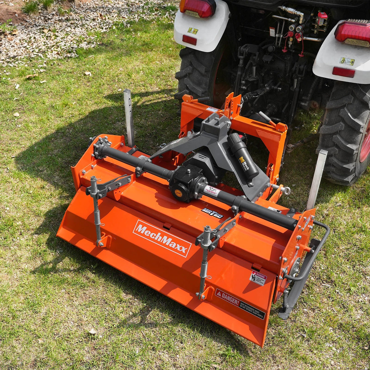 60 in Rotary Tiller, 3 Point Hitch Cat.1 & 2, Gear Drive, PTO Shaft Included with Slip Clutch, 30-60 HP, MRT60 - view 15
