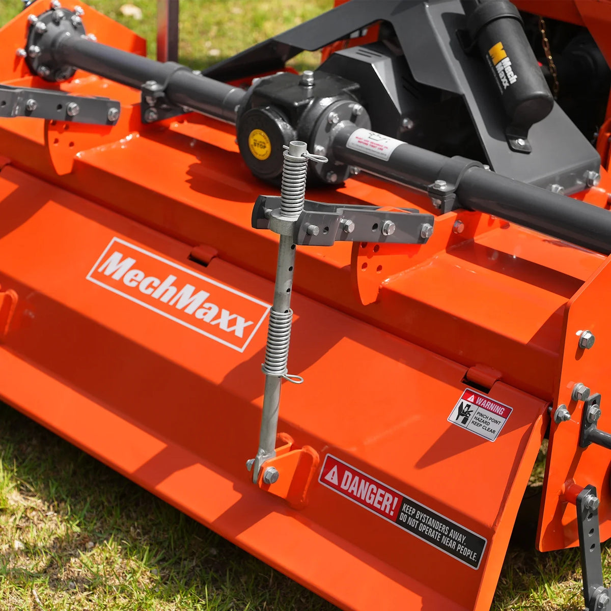 60 in Rotary Tiller, 3 Point Hitch Cat.1 & 2, Gear Drive, PTO Shaft Included with Slip Clutch, 30-60 HP, MRT60 - view 13