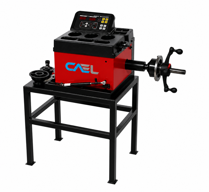 CAEL ST618 Mobile Radwuchtmaschine – Felgen 10–26", bis 75 kg