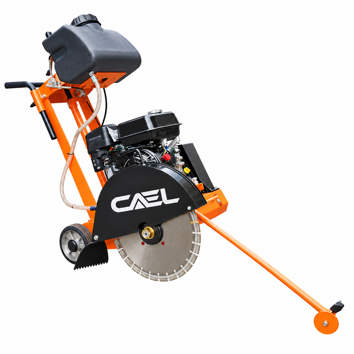CAEL CFS400 Walk-Behind Concrete Saw – 350 mm Blade, 120 mm Depth