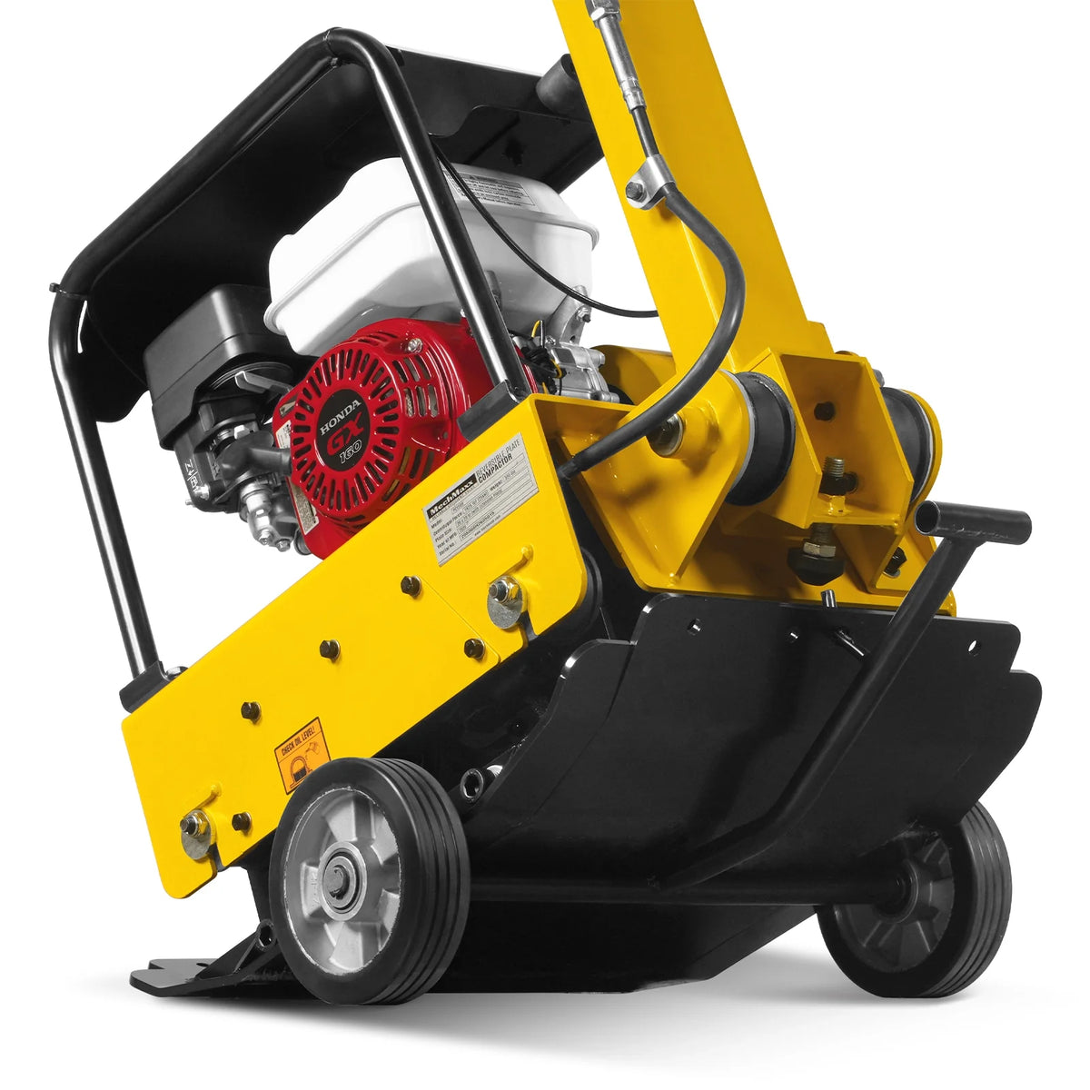 Honda GX160 Reversible Plate Compactor with Wheel Kit and Extension Plates, 5625 lb Centrifugal Force, PC150H - view 16