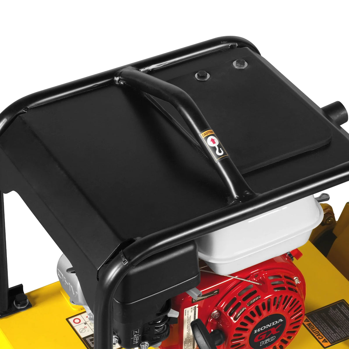 Honda GX160 Reversible Plate Compactor with Wheel Kit and Extension Plates, 5625 lb Centrifugal Force, PC150H - view 12
