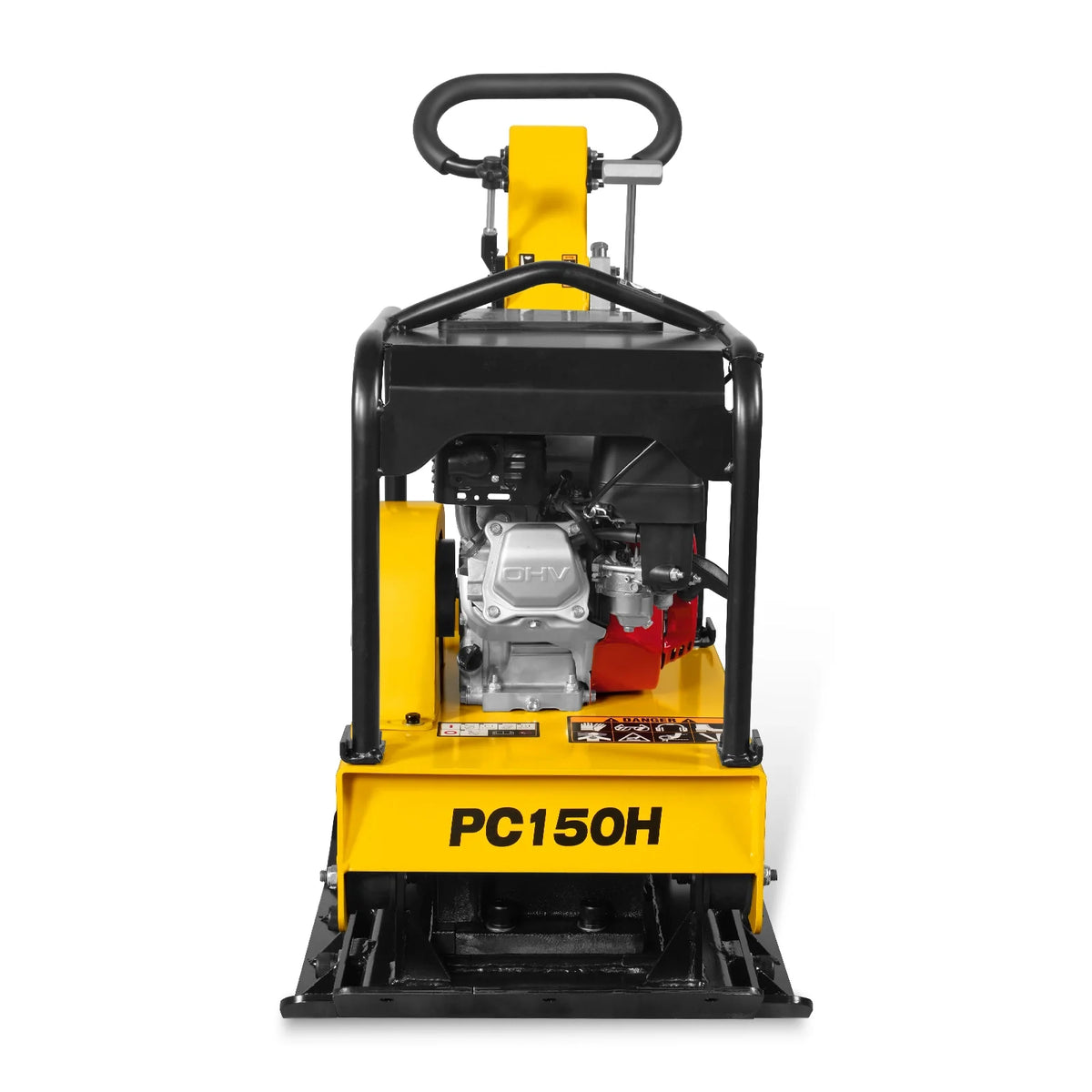 Honda GX160 Reversible Plate Compactor with Wheel Kit and Extension Plates, 5625 lb Centrifugal Force, PC150H - view 18