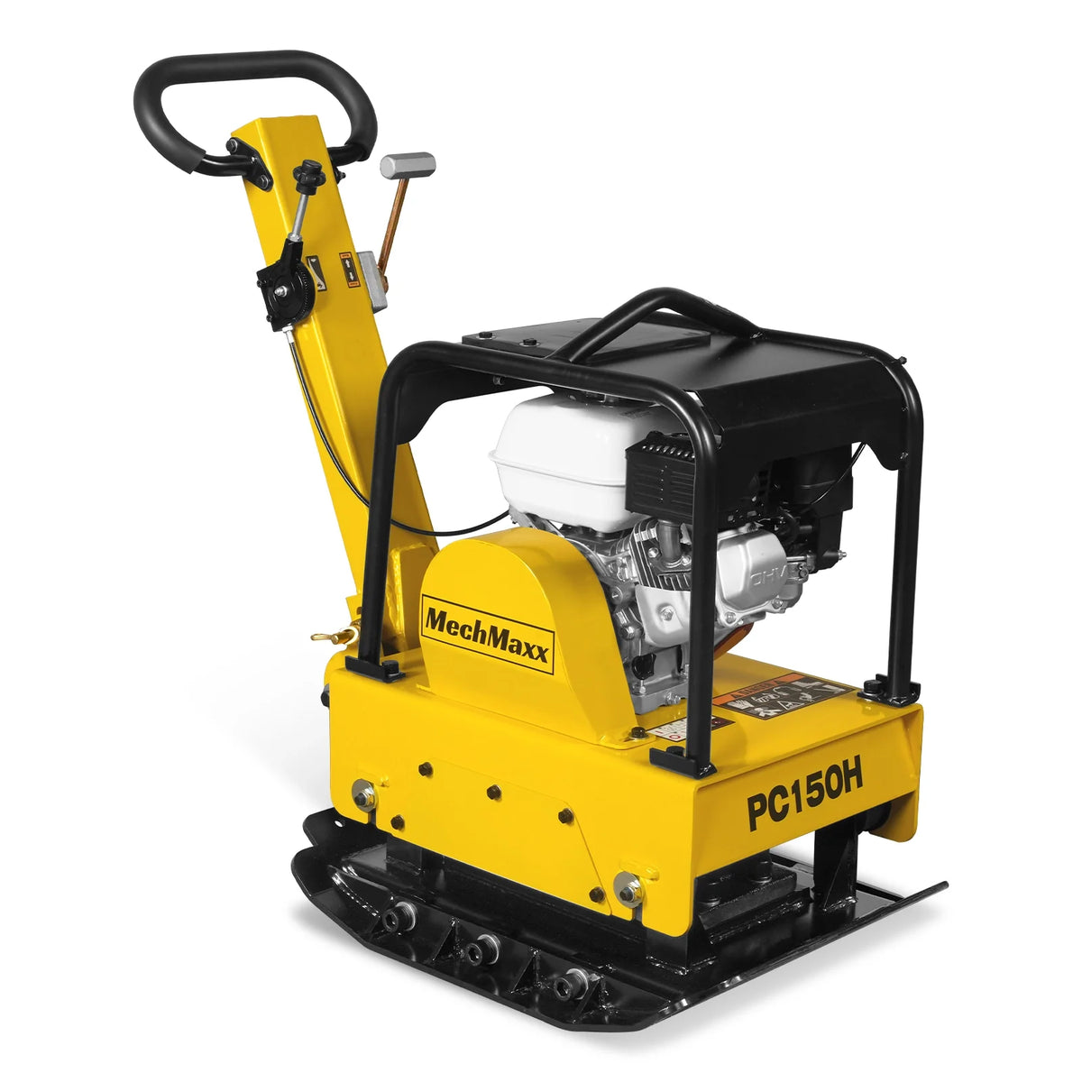 Honda GX160 Reversible Plate Compactor with Wheel Kit and Extension Plates, 5625 lb Centrifugal Force, PC150H - view 19