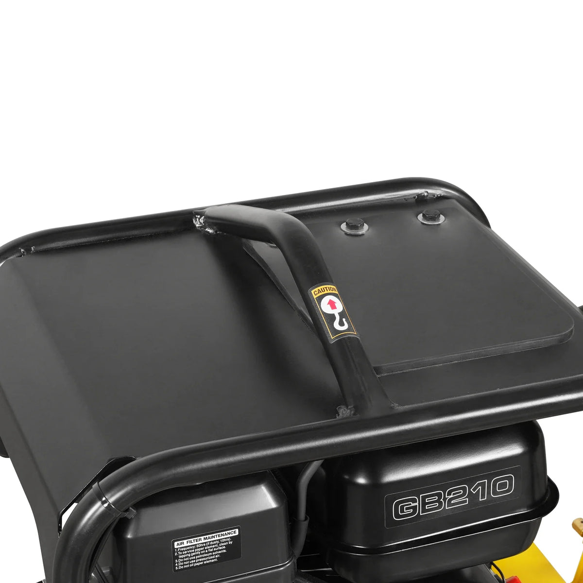 5.8 HP Reversible Plate Compactor with Wheel Kit and Extension Plates, 5625 lb Centrifugal Force, PC150Z - view 15