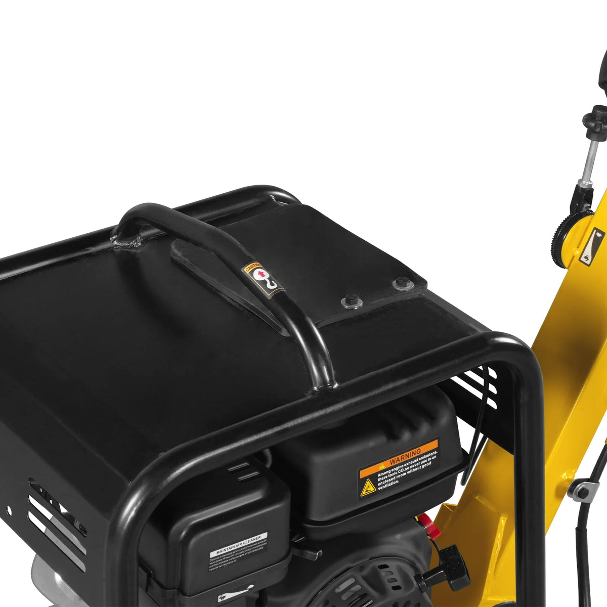 9 HP Reversible Plate Compactor with Wheel Kit and Extension Plates, 6750 lb Centrifugal Force, PC180Z - view 15