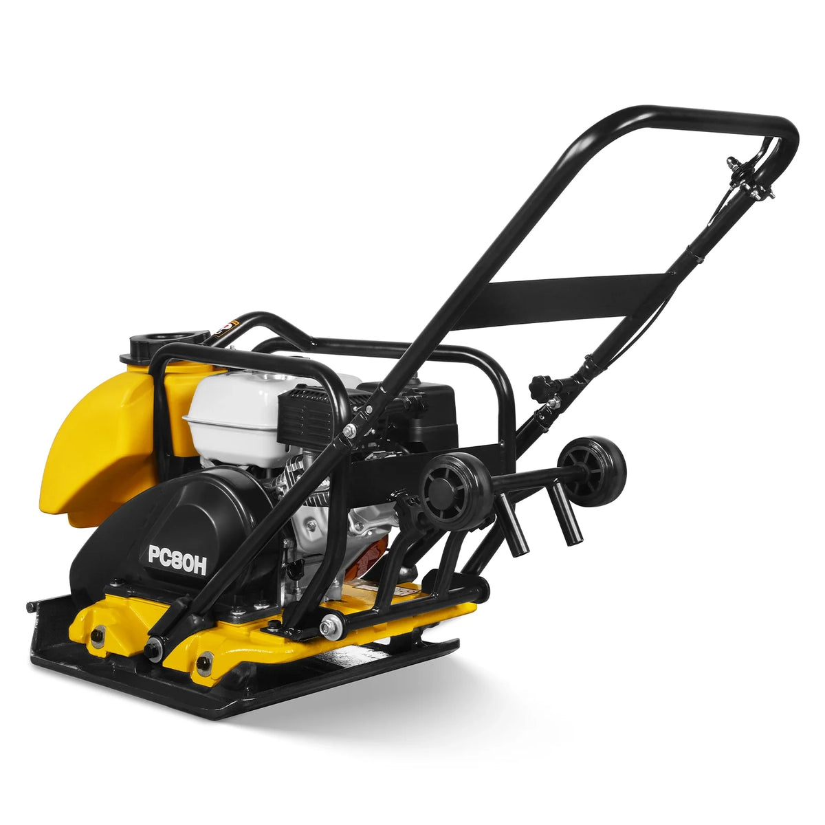 Honda GX160 Vibratory Plate Compactor with Wheel Kit, 3150 lb Centrifugal Force for Soil, Gravel, Asphalt and  - view 22