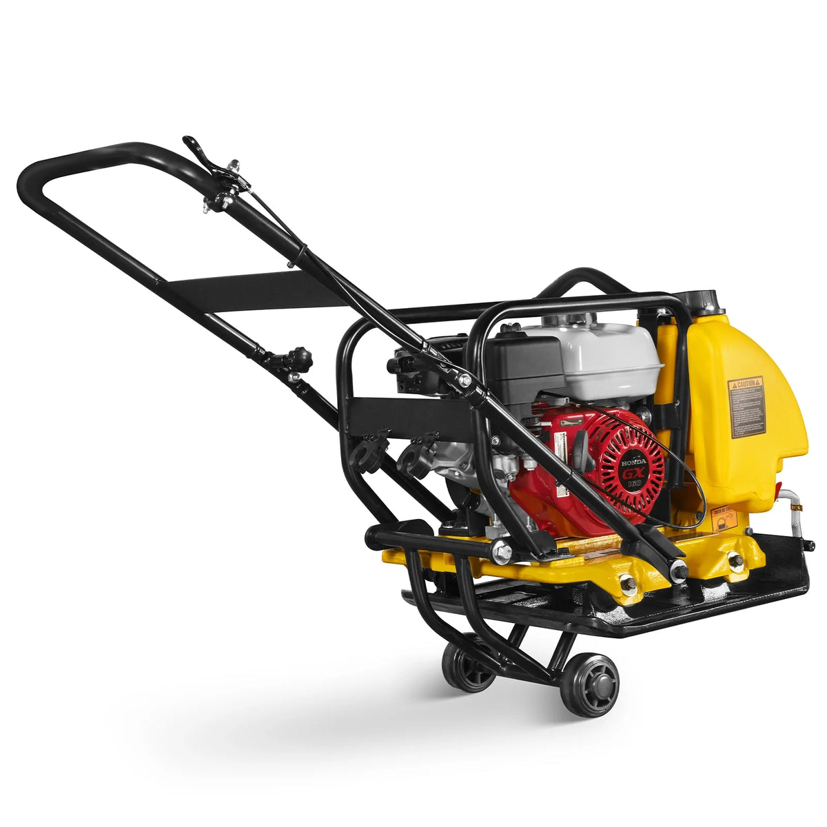 Honda GX160 Vibratory Plate Compactor with Wheel Kit, 3150 lb Centrifugal Force for Soil, Gravel, Asphalt and  - view 12
