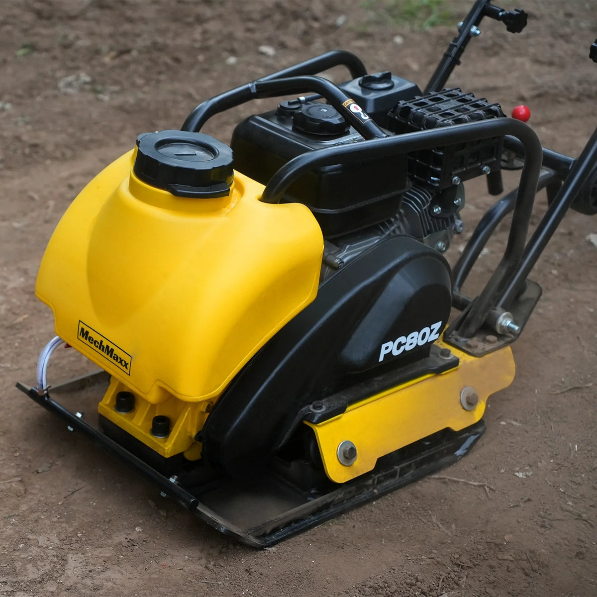 5.8 HP Vibratory Plate Compactor with Wheel Kit, 3150 lb Centrifugal Force for Soil, Gravel, Asphalt and Paver - view 7