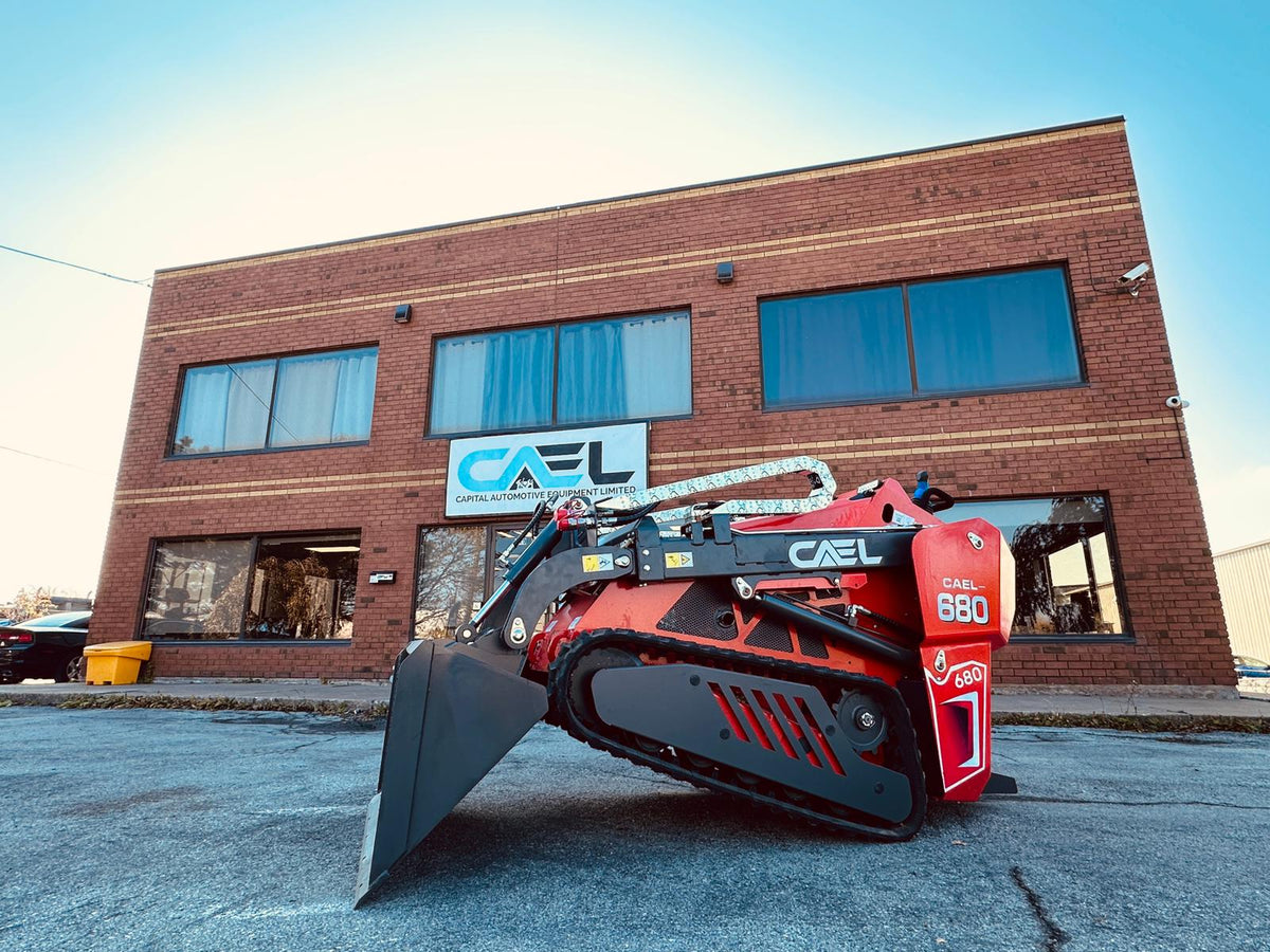 Mini chargeuse compacte CAEL 680S – diesel Kubota D1105, 650 kg