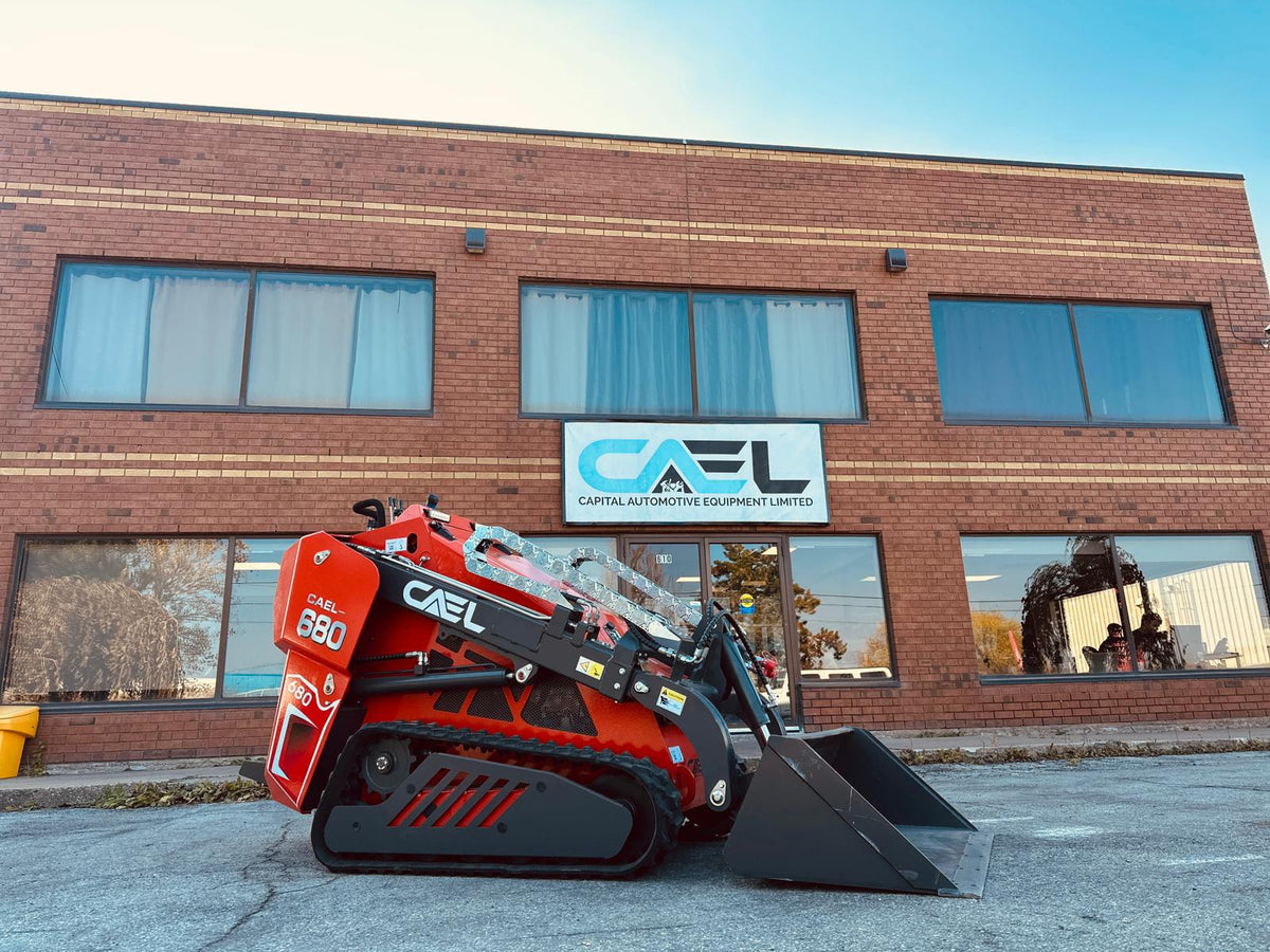 Mini chargeuse compacte CAEL 680S – diesel Kubota D1105, 650 kg