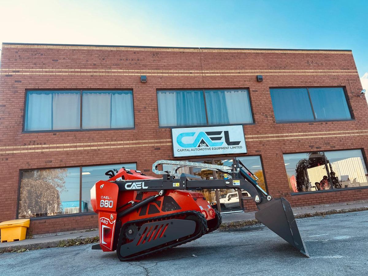 Mini chargeuse compacte CAEL 680S – diesel Kubota D1105, 650 kg