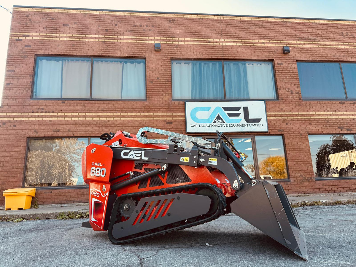 Mini chargeuse compacte CAEL 680S – diesel Kubota D1105, 650 kg