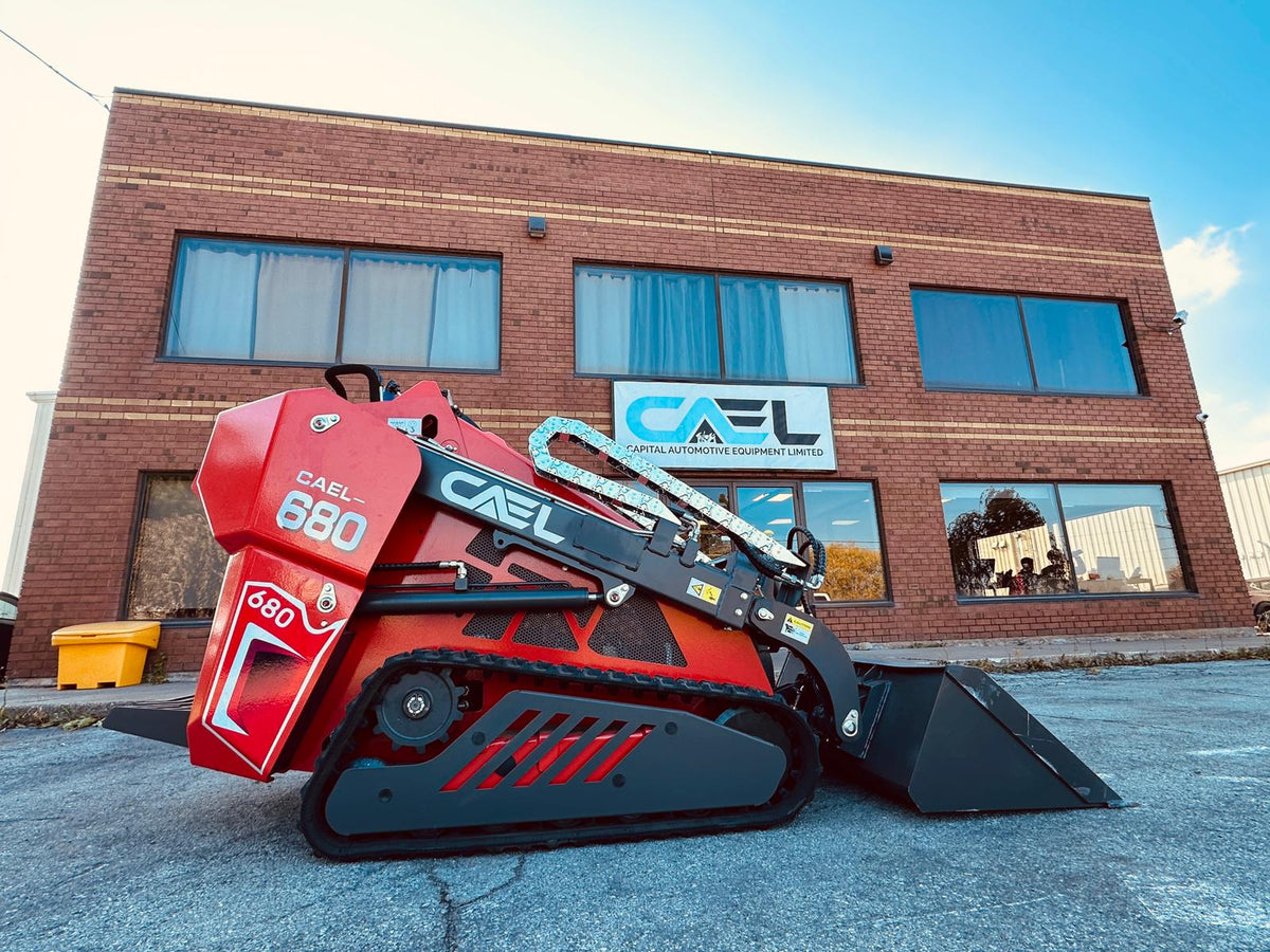 Mini chargeuse compacte CAEL 680S – diesel Kubota D1105, 650 kg