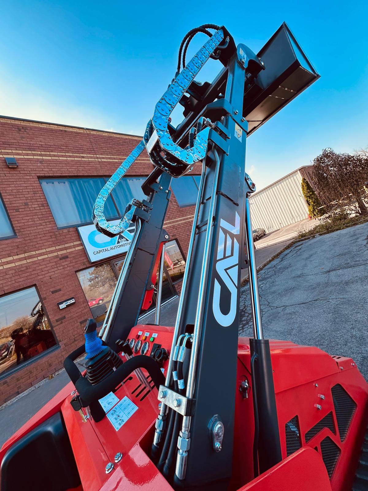 Mini chargeuse compacte CAEL 680S – diesel Kubota D1105, 650 kg