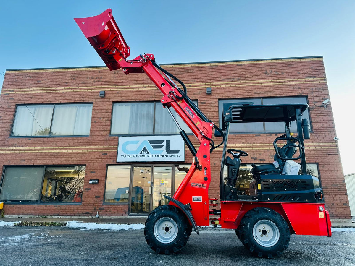CAEL 906 Mini-Chargeuse sur Pneus – Kubota 25 CV, Flèche Télescopique