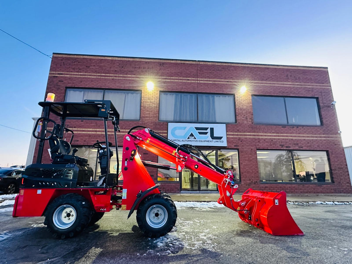 CAEL 906 Mini-Chargeuse sur Pneus – Kubota 25 CV, Flèche Télescopique