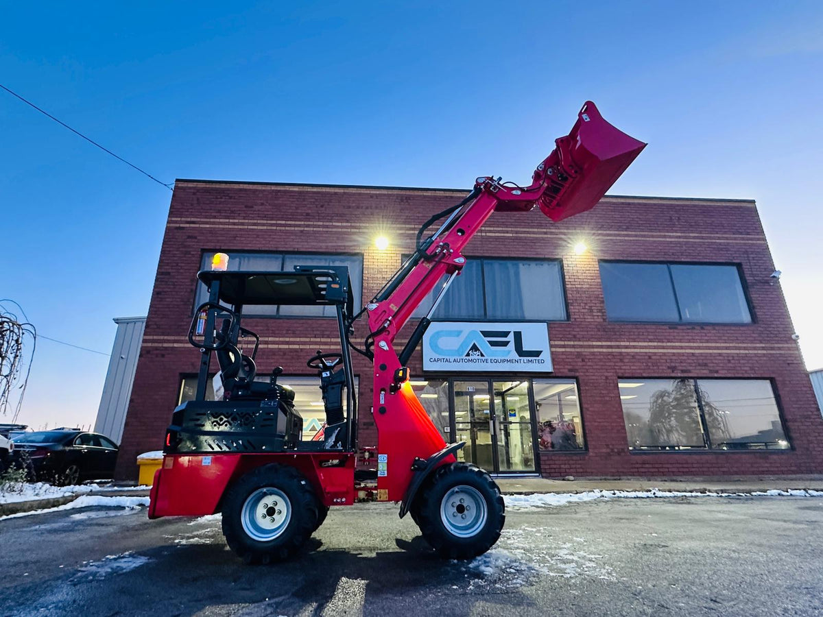 CAEL 906 Mini-Chargeuse sur Pneus – Kubota 25 CV, Flèche Télescopique