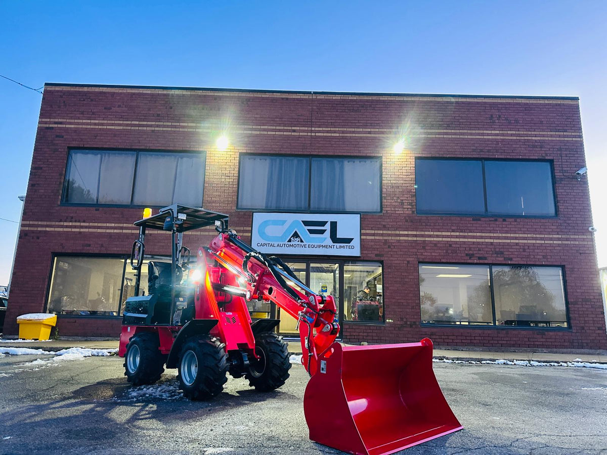 CAEL 906 Mini-Chargeuse sur Pneus – Kubota 25 CV, Flèche Télescopique
