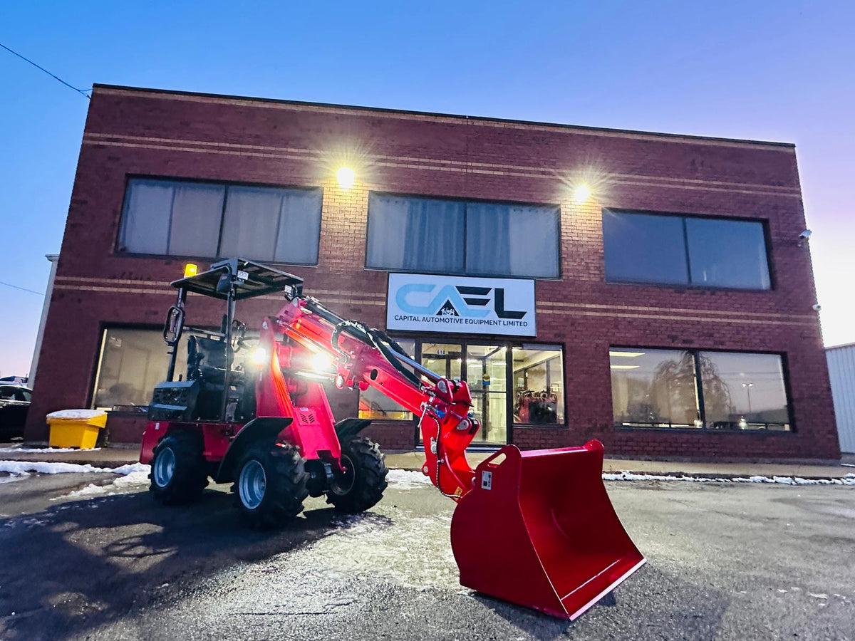 CAEL 906 Mini-Chargeuse sur Pneus – Kubota 25 CV, Flèche Télescopique