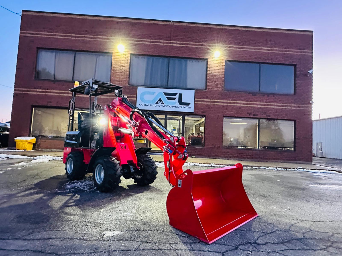 CAEL 906 Mini-Chargeuse sur Pneus – Kubota 25 CV, Flèche Télescopique