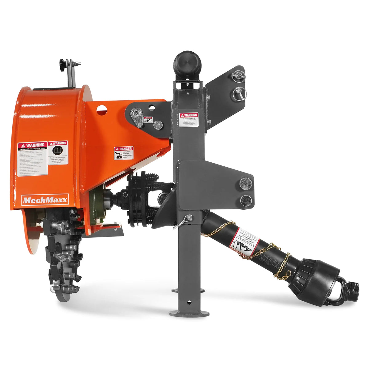3-Point PTO Stump Grinder with 44 Carbide Teeth (PTO Shaft with Slip Clutch Included), for 35-80HP Tractor, SG - view 4