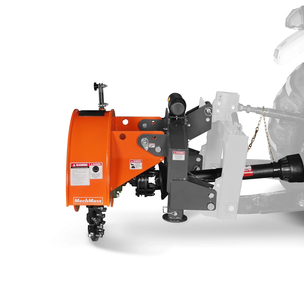 3-Point PTO Stump Grinder with 44 Carbide Teeth (PTO Shaft with Slip Clutch Included), for 35-80HP Tractor, SG - view 3