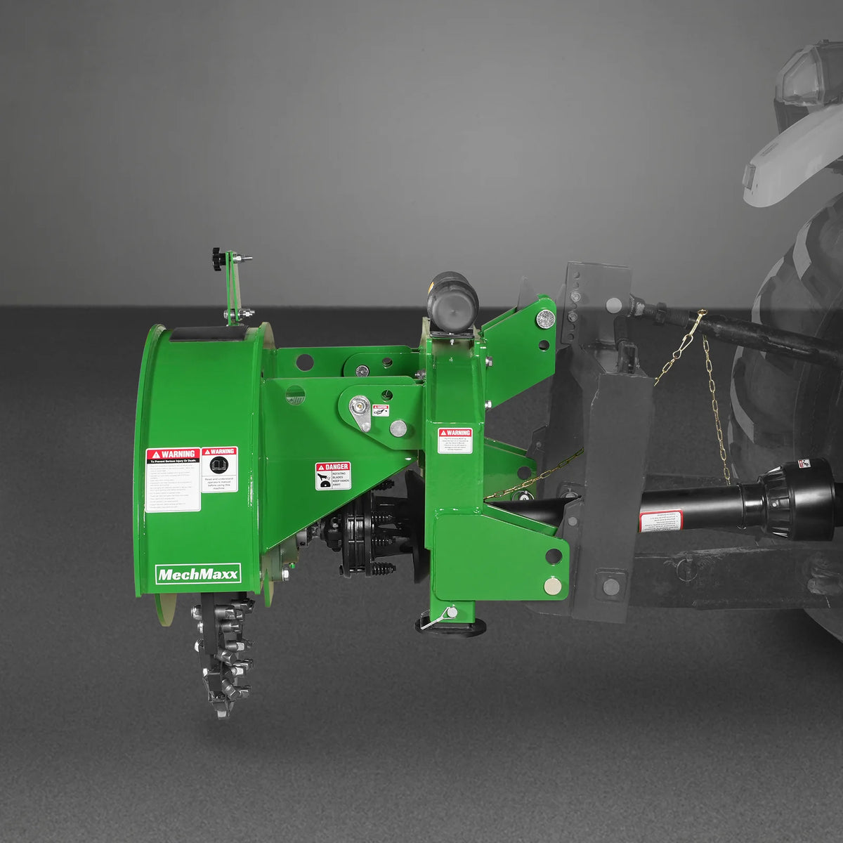 3-Point PTO Stump Grinder with 44 Carbide Teeth (PTO Shaft with Slip Clutch Included), for 35-80HP Tractor, SG - view 26