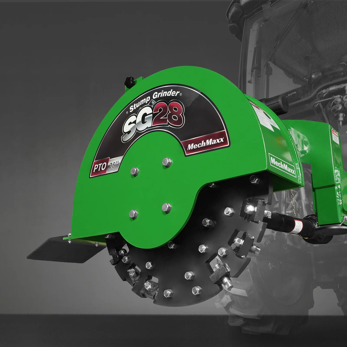 3-Point PTO Stump Grinder with 44 Carbide Teeth (PTO Shaft with Slip Clutch Included), for 35-80HP Tractor, SG - view 25