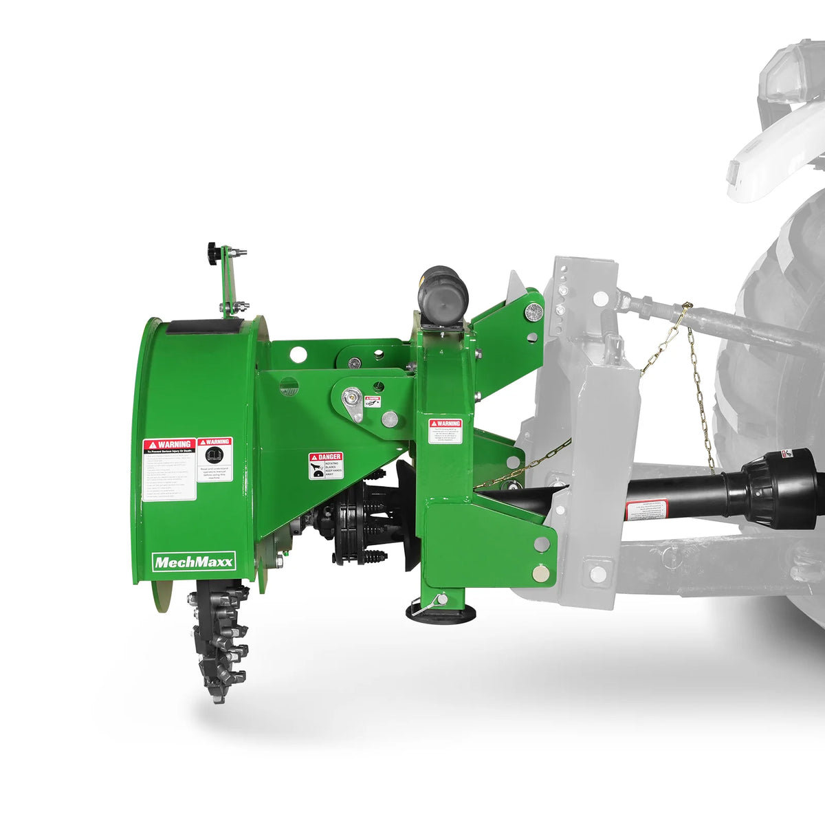 3-Point PTO Stump Grinder with 44 Carbide Teeth (PTO Shaft with Slip Clutch Included), for 35-80HP Tractor, SG - view 2