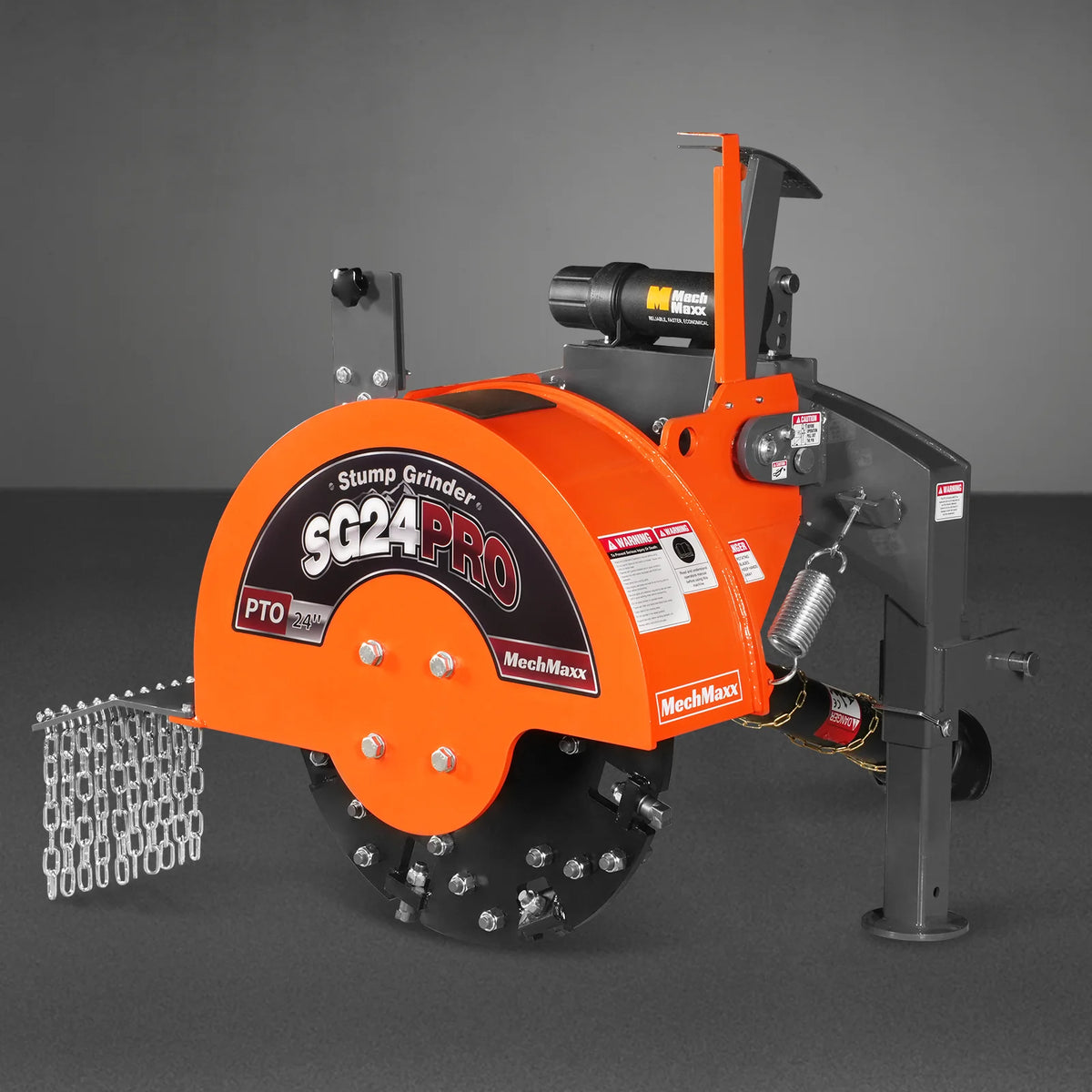 3-Point PTO Stump Grinder & 6", 3 Point Hydraulic PTO Wood Chipper Bundle, SG24PRO & WC68H - view 32