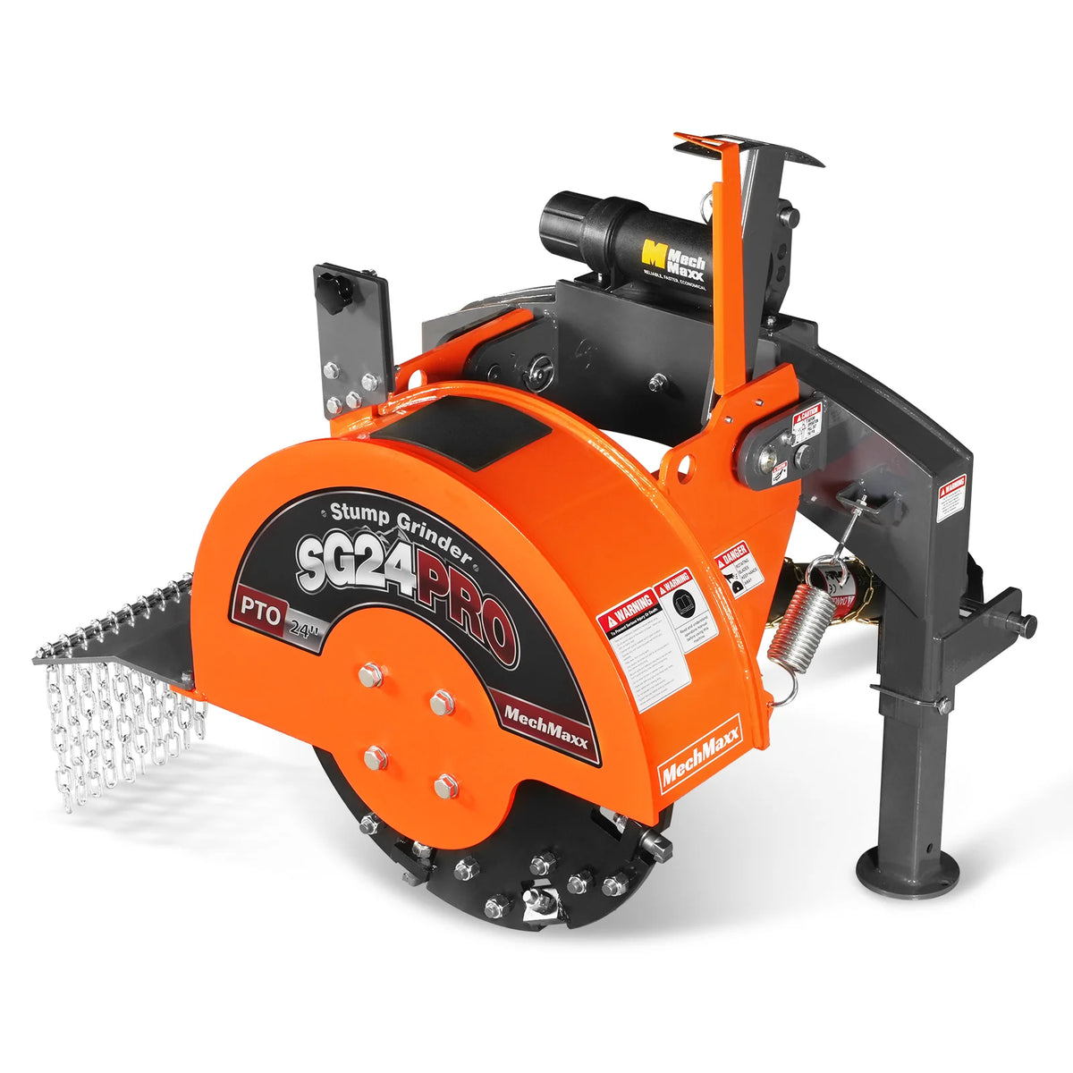3-Point PTO Stump Grinder & 6", 3 Point Hydraulic PTO Wood Chipper Bundle, SG24PRO & WC68H - view 2