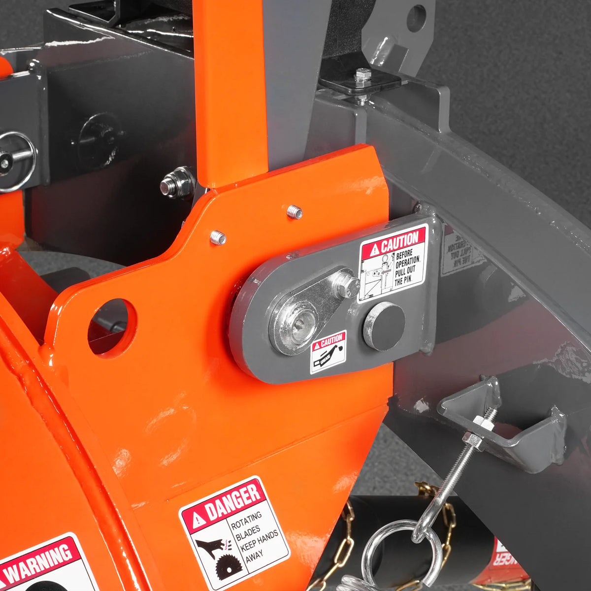 3-Point PTO Stump Grinder & Wood Chipper Bundle; SG24PRO; BX42S; Orange - view 18