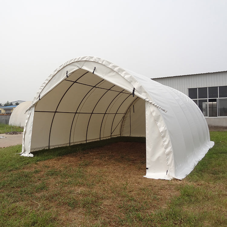 Lagerunterstand Rundbogen, Einfachbogen – 20 × 60 ft, 12 ft hoch