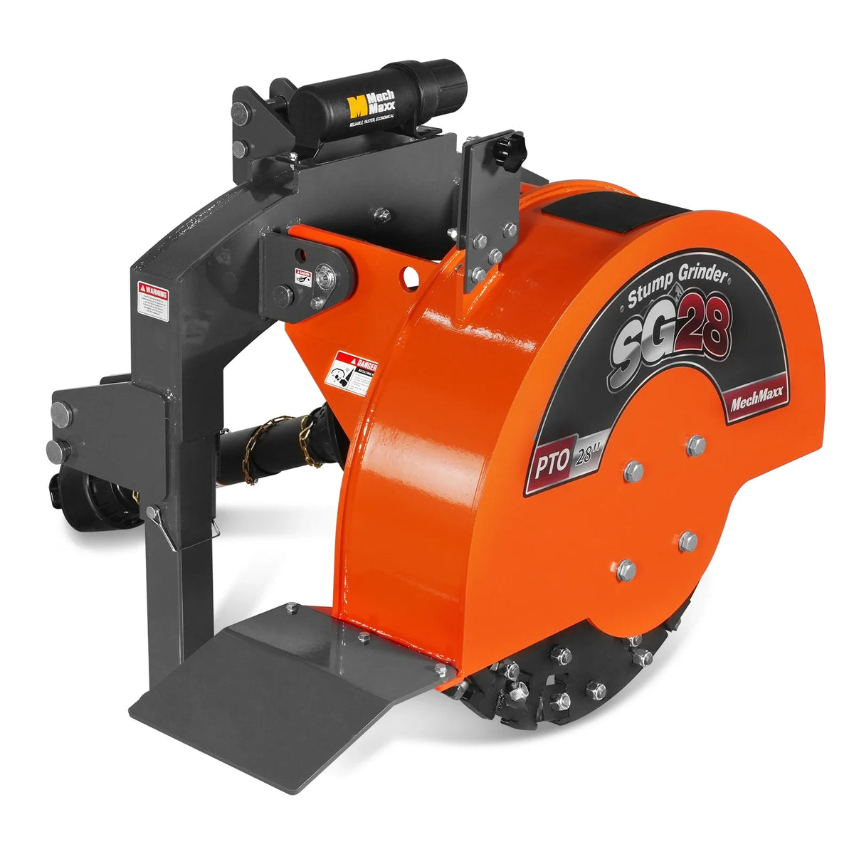 3-Point PTO Stump Grinder with 44 Carbide Teeth (PTO Shaft with Slip Clutch Included), for 35-80HP Tractor, SG - view 21
