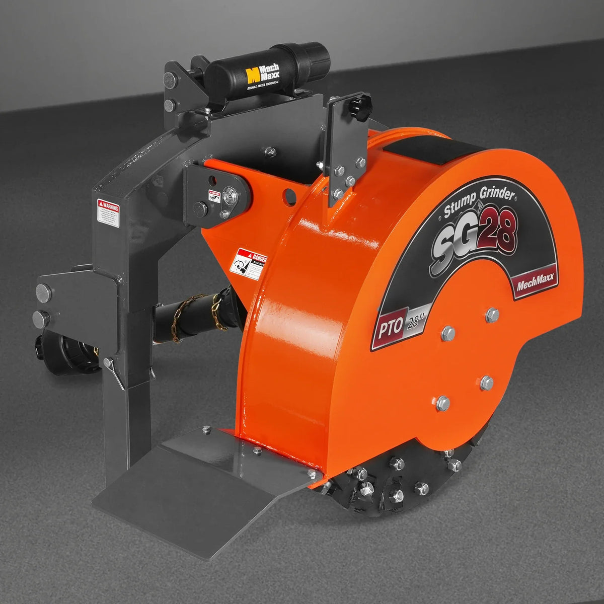 3-Point PTO Stump Grinder with 44 Carbide Teeth (PTO Shaft with Slip Clutch Included), for 35-80HP Tractor, SG - view 32