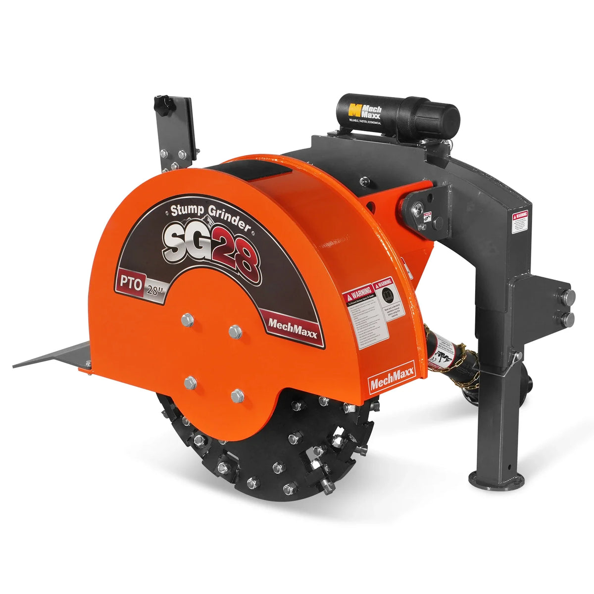 3-Point PTO Stump Grinder with 44 Carbide Teeth (PTO Shaft with Slip Clutch Included), for 35-80HP Tractor, SG - view 12