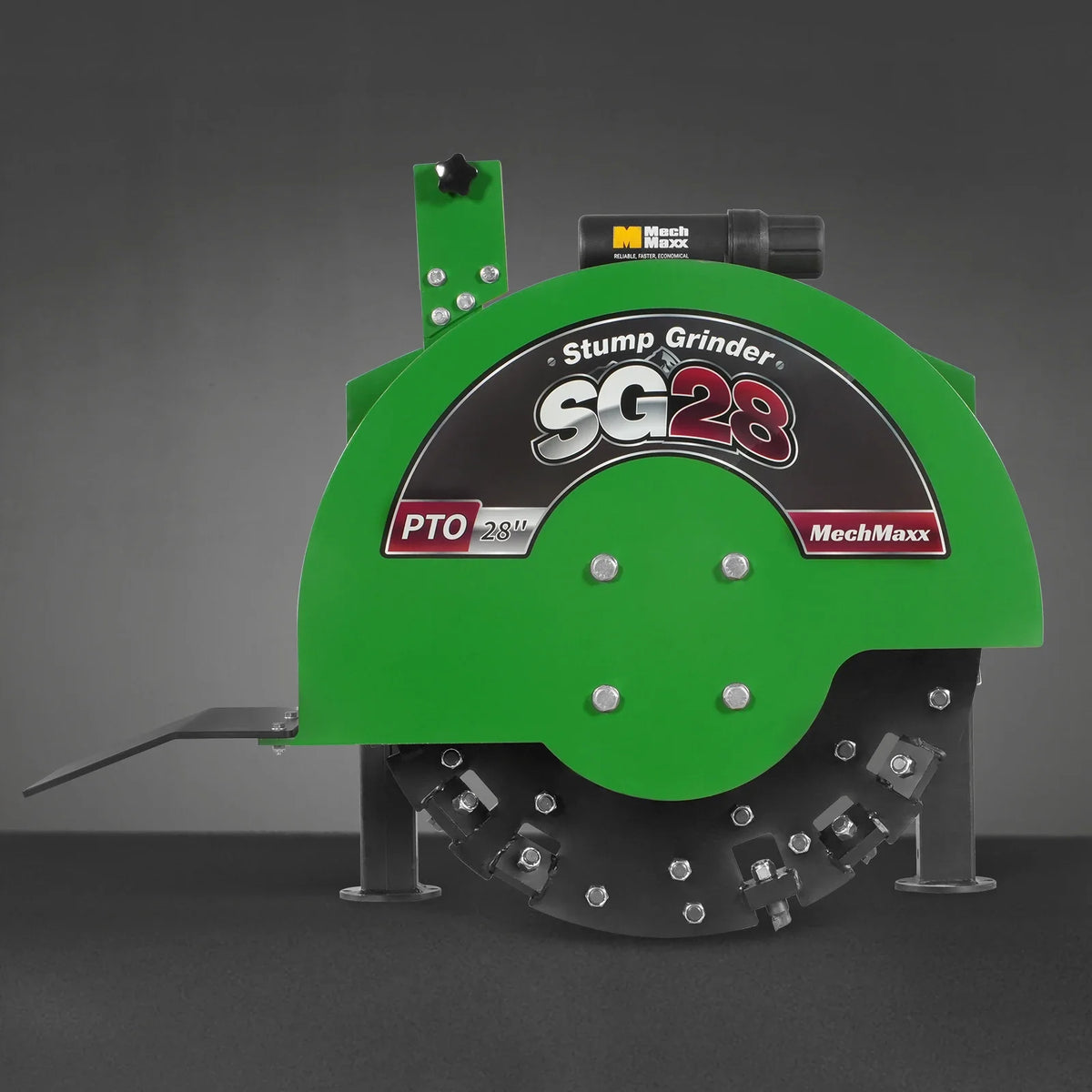 3-Point PTO Stump Grinder with 44 Carbide Teeth (PTO Shaft with Slip Clutch Included), for 35-80HP Tractor, SG - view 35