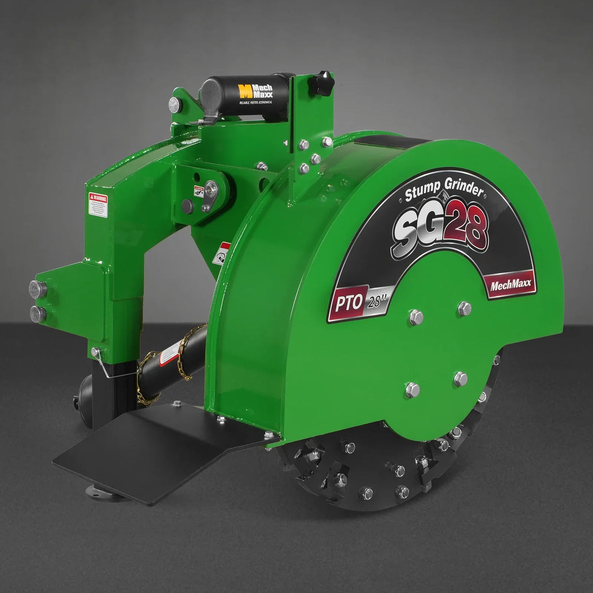 3-Point PTO Stump Grinder with 44 Carbide Teeth (PTO Shaft with Slip Clutch Included), for 35-80HP Tractor, SG - view 36