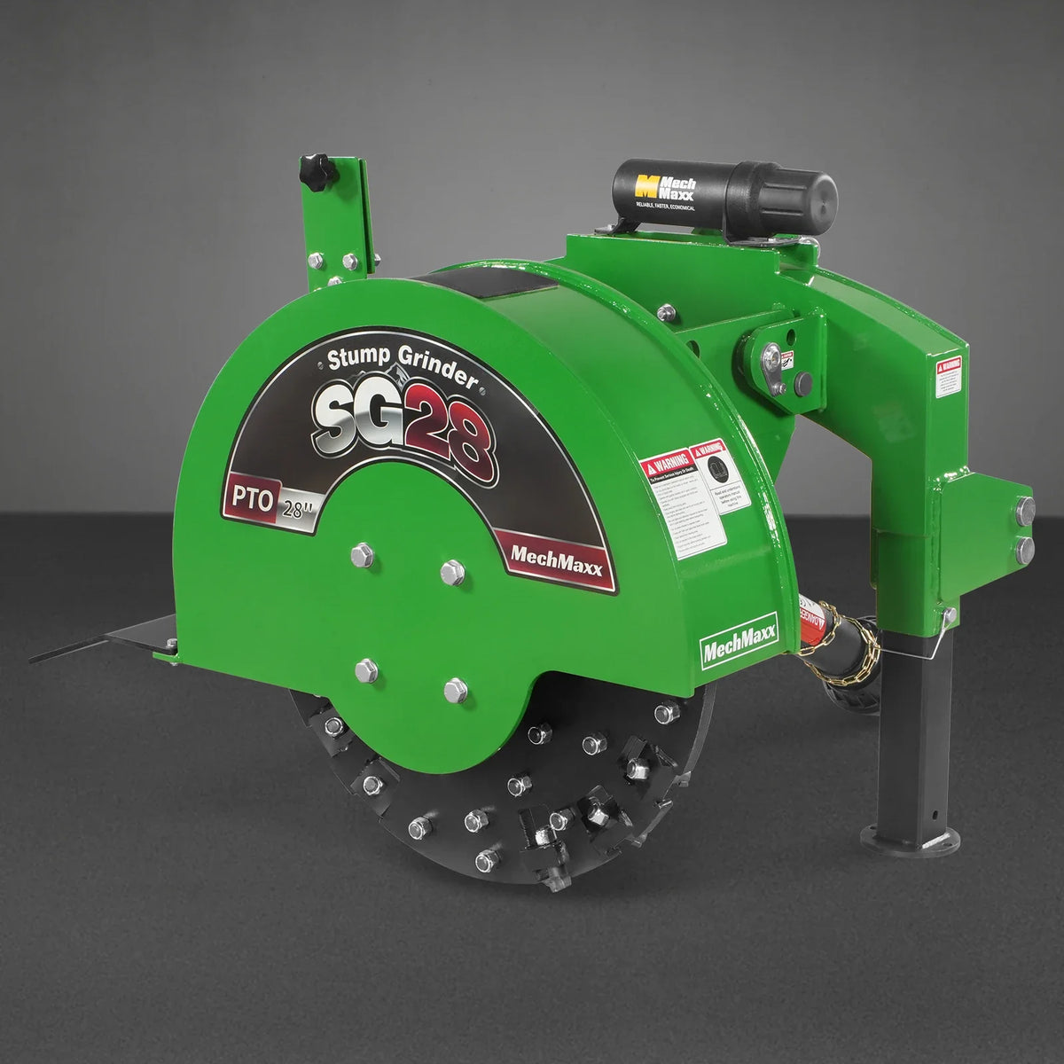 3-Point PTO Stump Grinder with 44 Carbide Teeth (PTO Shaft with Slip Clutch Included), for 35-80HP Tractor, SG - view 37