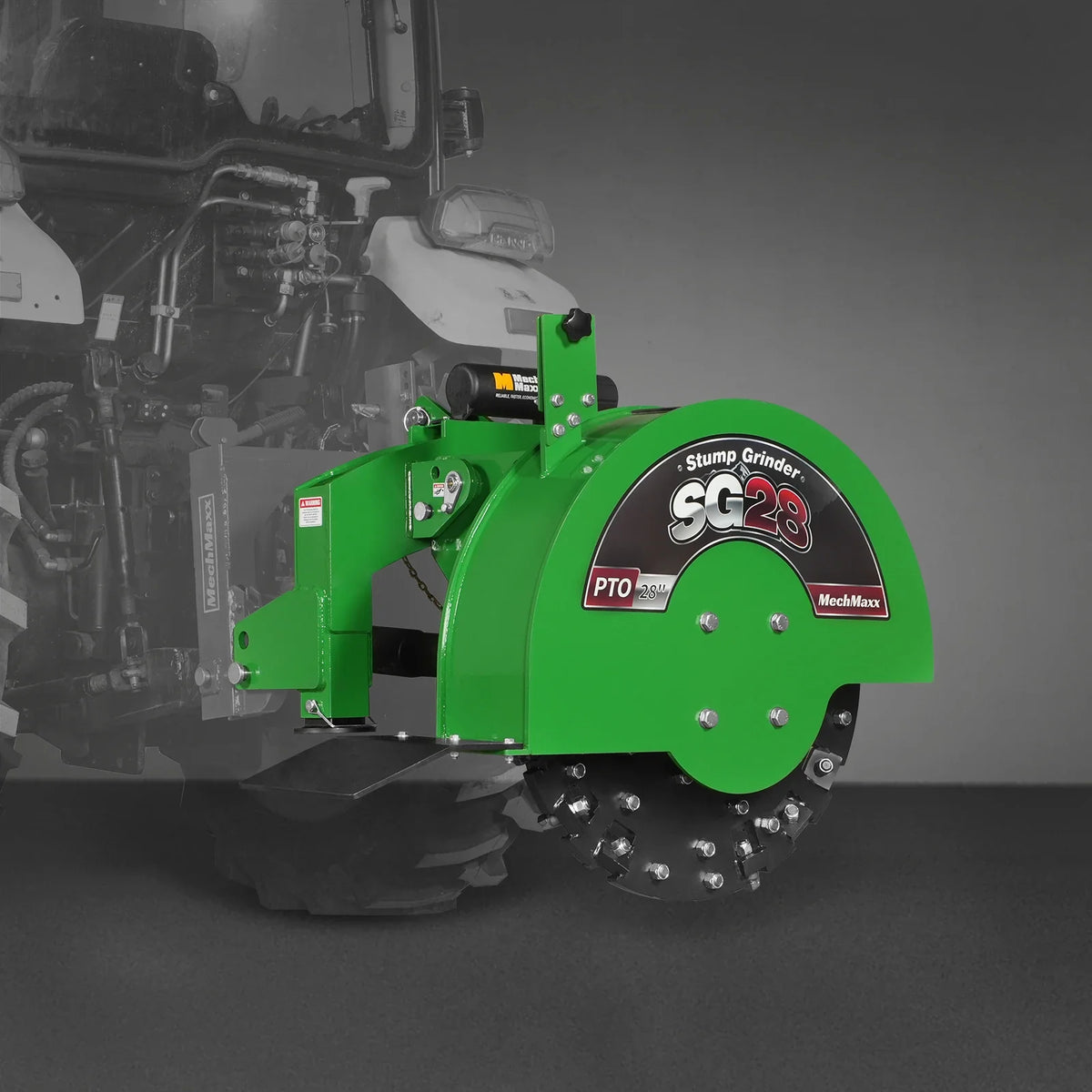 3-Point PTO Stump Grinder with 44 Carbide Teeth (PTO Shaft with Slip Clutch Included), for 35-80HP Tractor, SG - view 27