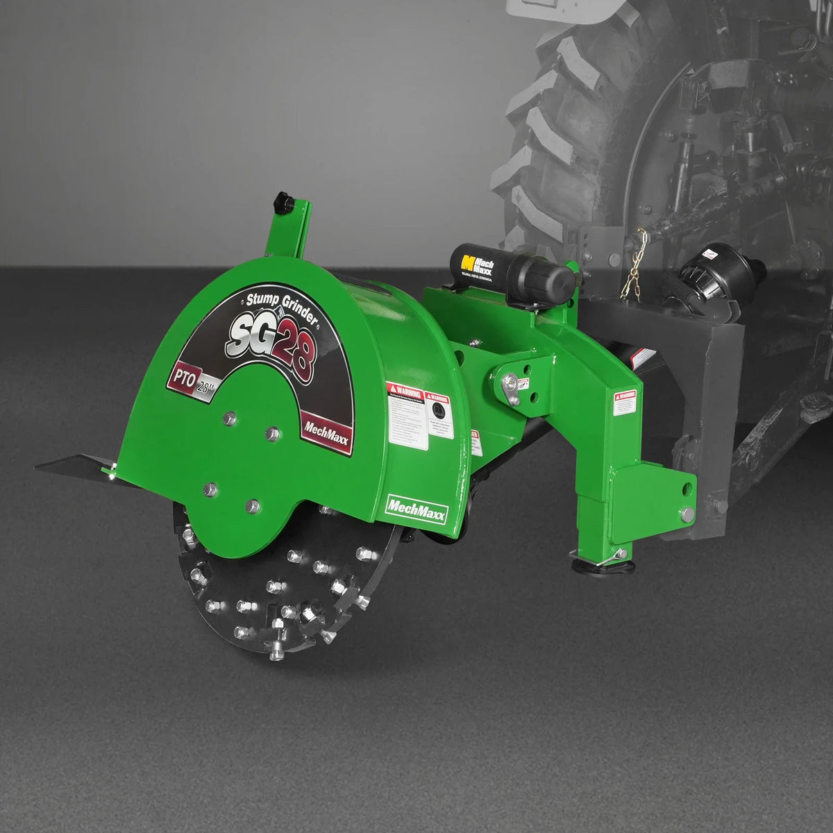 3-Point PTO Stump Grinder with 44 Carbide Teeth (PTO Shaft with Slip Clutch Included), for 35-80HP Tractor, SG - view 32