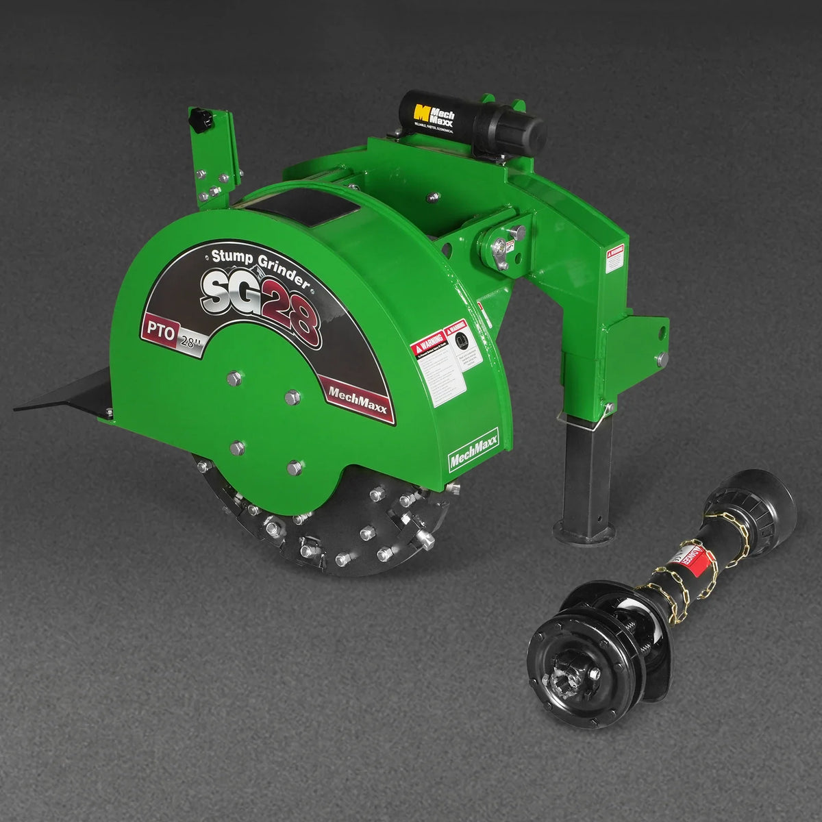 3-Point PTO Stump Grinder with 44 Carbide Teeth (PTO Shaft with Slip Clutch Included), for 35-80HP Tractor, SG - view 34