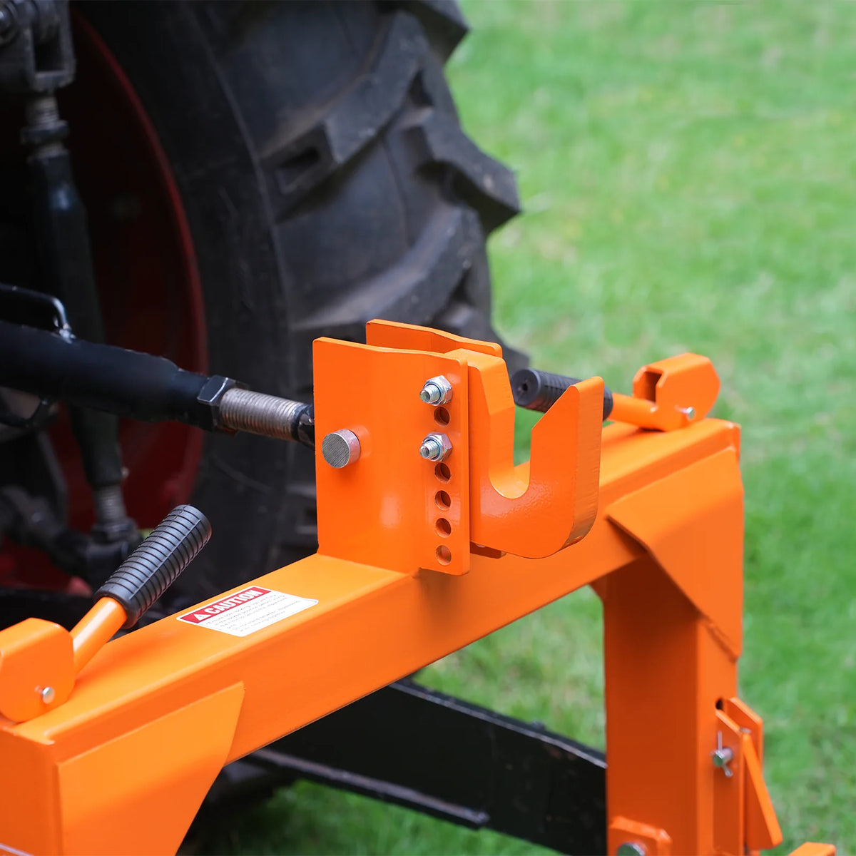 3 Point Quick Hitch Cat 1 for Tractors, Orange, QH1T - view 6