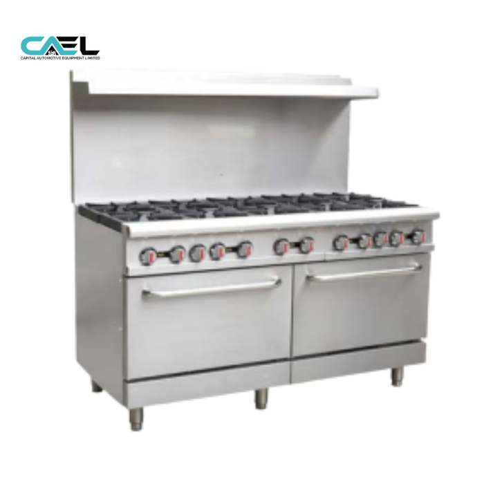 CAEL RGR60 Gasherd – 10 offene Brenner mit Backofen