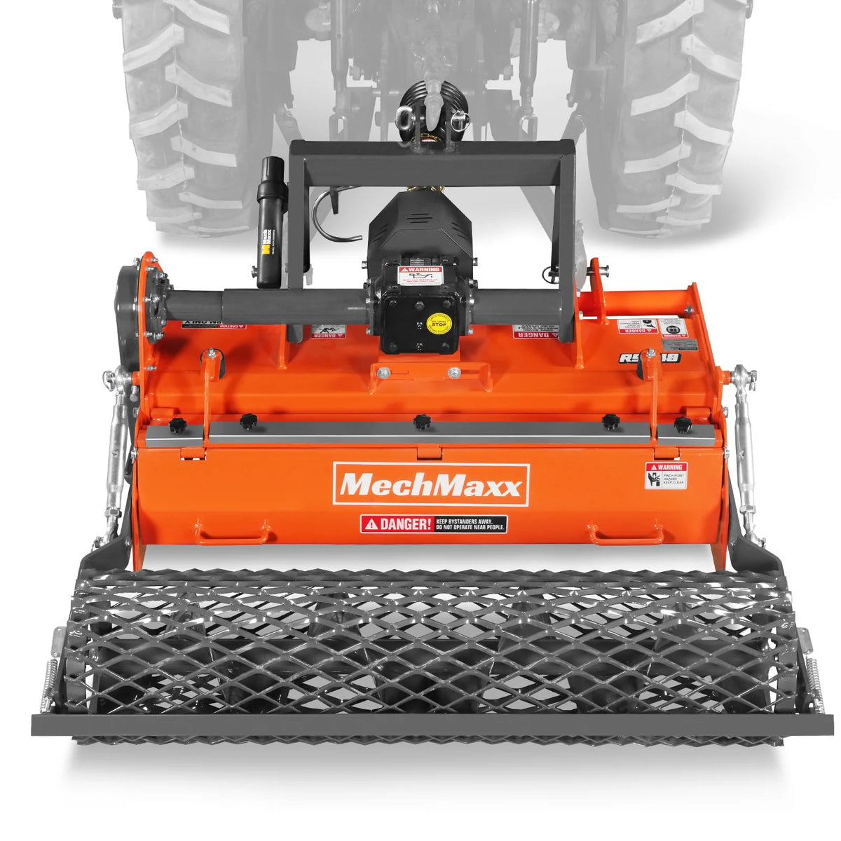 48 in Stone Burier Reverse Rotary Tiller, 3 Point Hitch Cat.1, Chain Drive, PTO Shaft Included with Slip Clutc - view 17