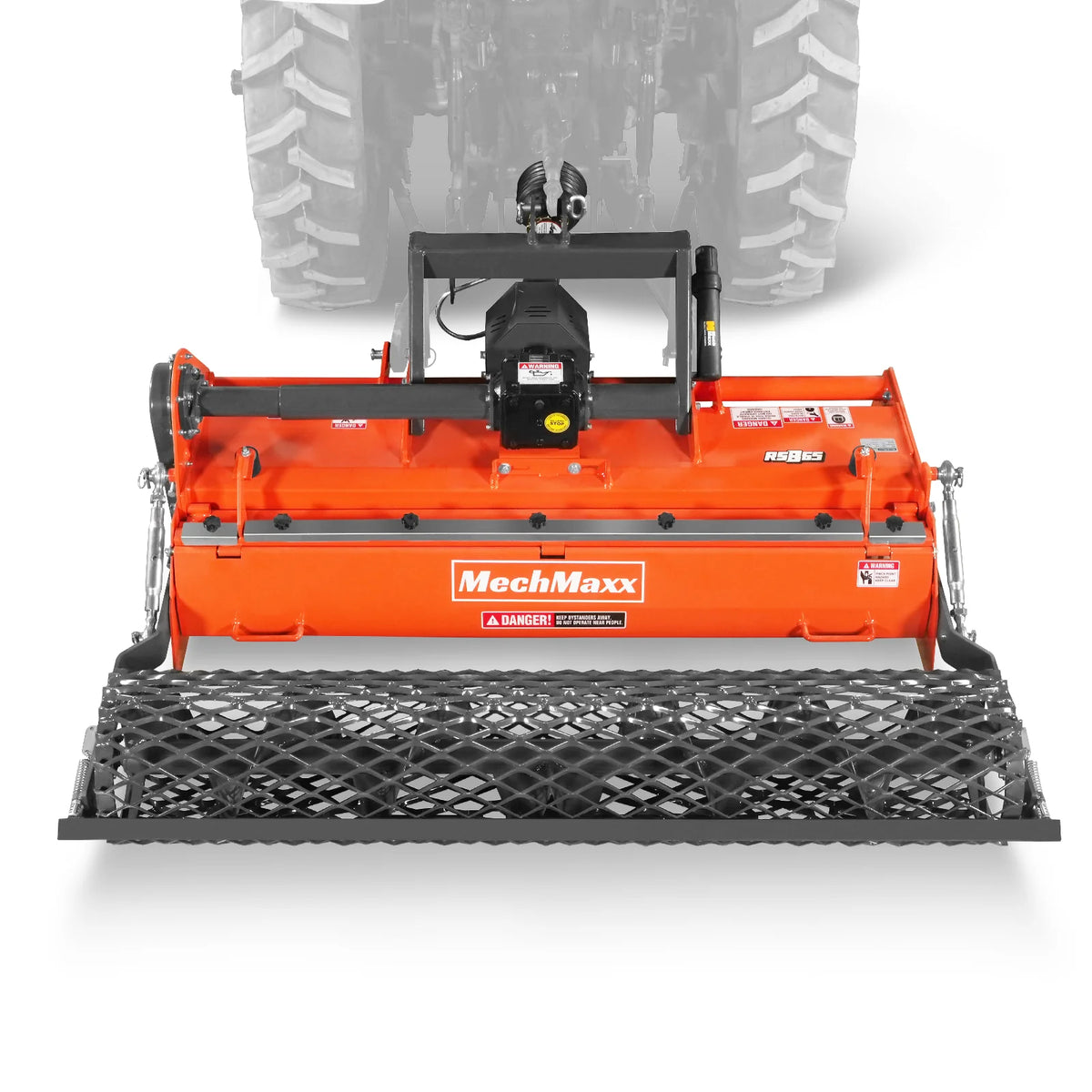 65 in Stone Burier Reverse Rotary Tiller, 3 Point Hitch Cat.1, Chain Drive, PTO Shaft Included with Slip Clutc - view 17