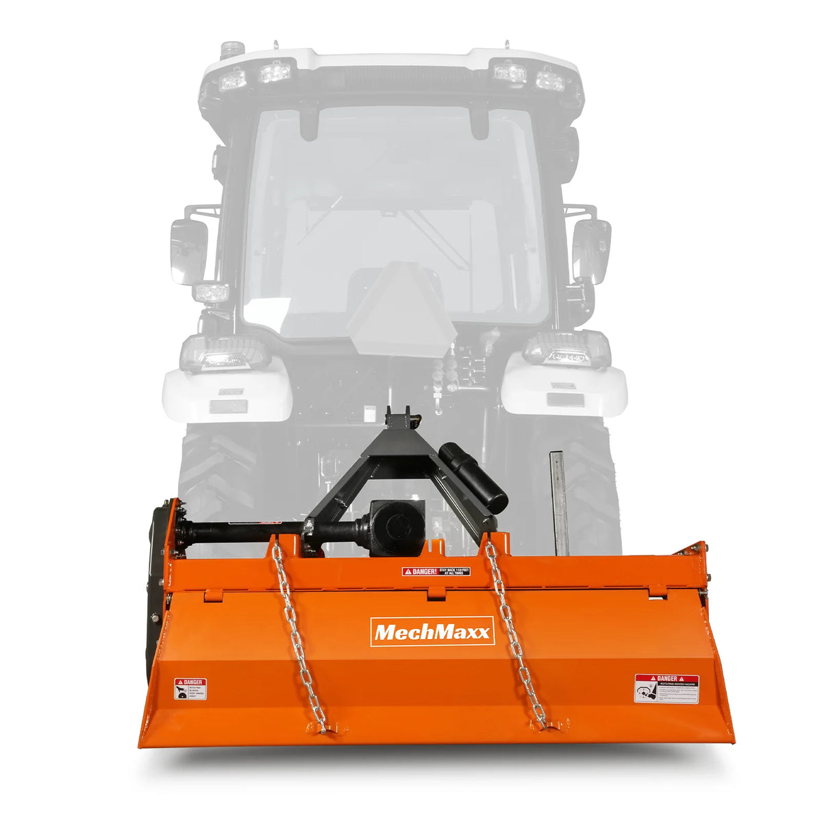 5FT 3-Point Gear Drive Rotary Tiller, 25-50HP Tractor, PTO Shaft Included (With Slip Clutch), Cat. 1 &2 Hookup - view 4